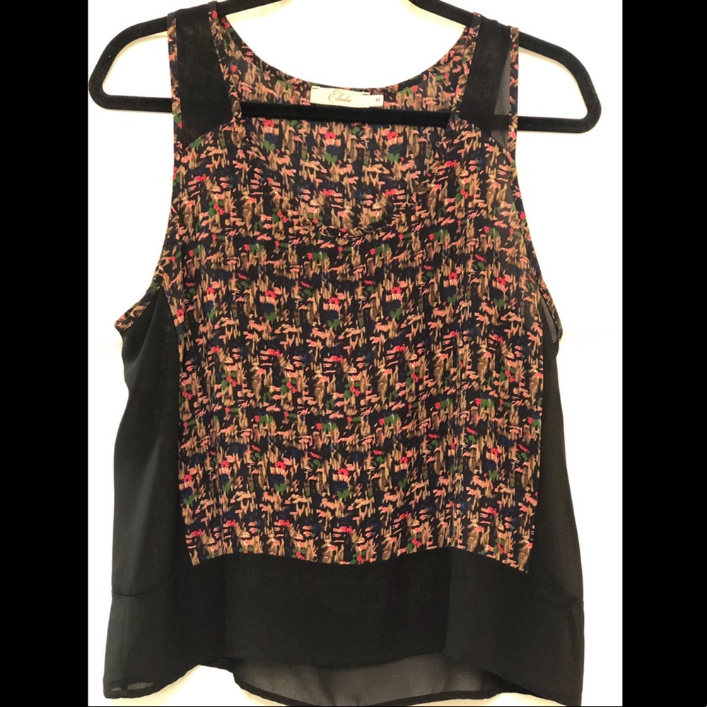 Elodie Top with Sheer Panels